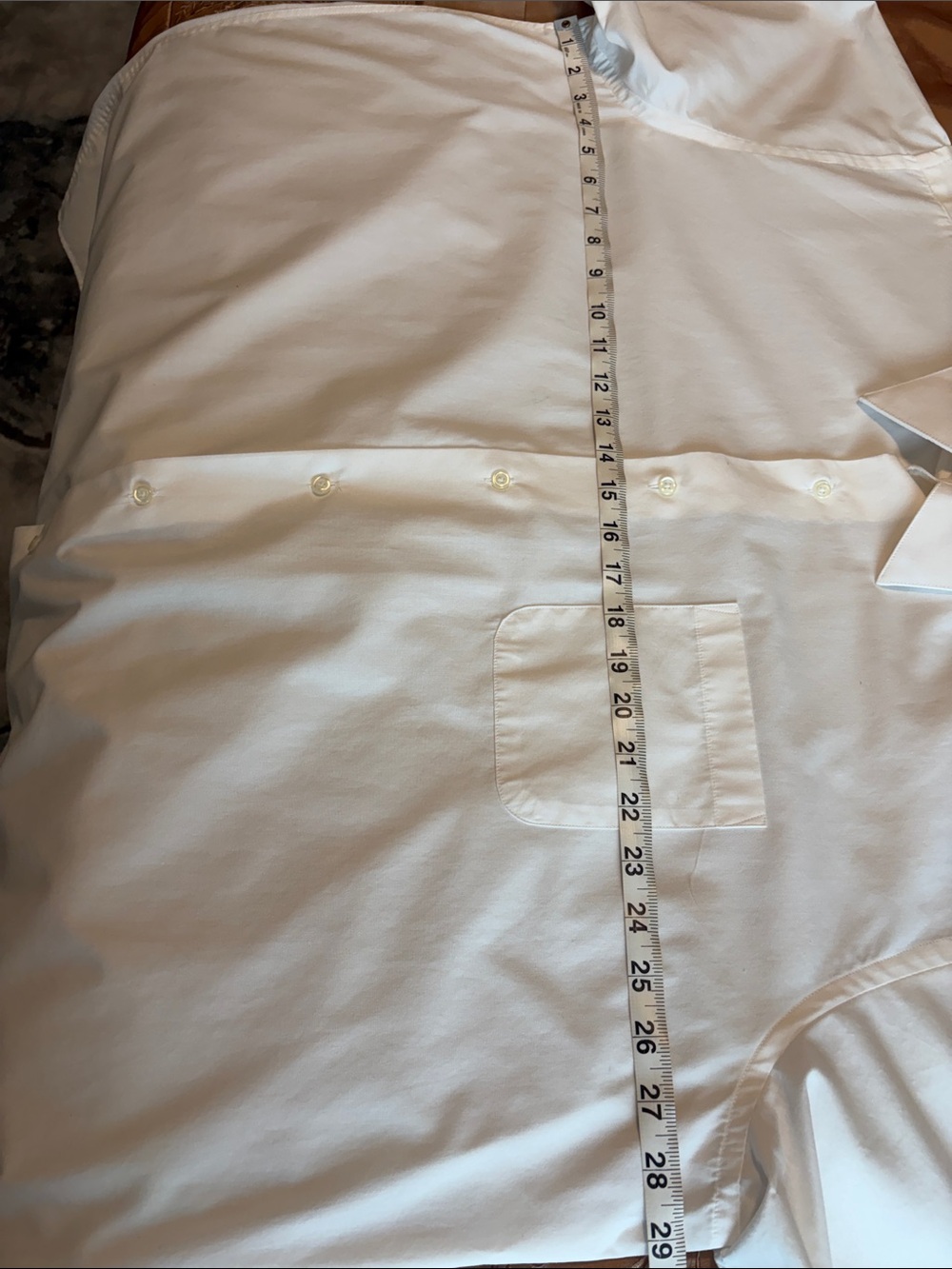 Bill Robinson White Short-Sleeve Button-Down Shirt - Picture 3 of 3